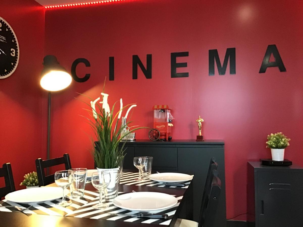 Appartement Cinema Video-Projecteur Et Garage Honfleur Kültér fotó