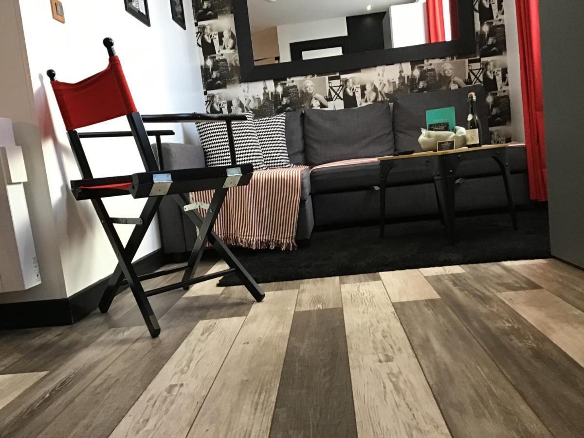 Appartement Cinema Video-Projecteur Et Garage Honfleur Kültér fotó
