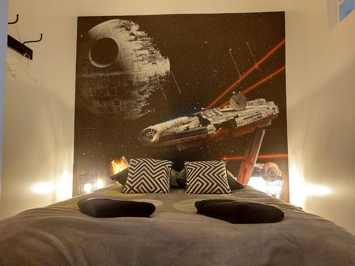 Appartement Cinema Video-Projecteur Et Garage Honfleur Kültér fotó