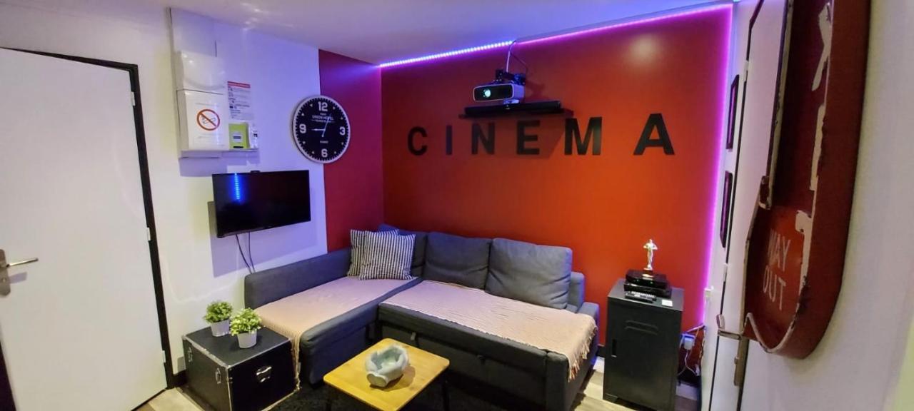 Appartement Cinema Video-Projecteur Et Garage Honfleur Kültér fotó